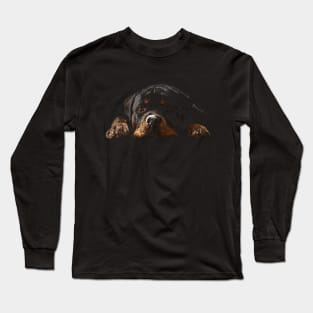 Rottweiler Welpe Long Sleeve T-Shirt